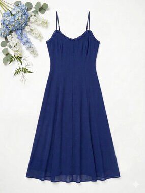 Navy Maxi Formal Dress